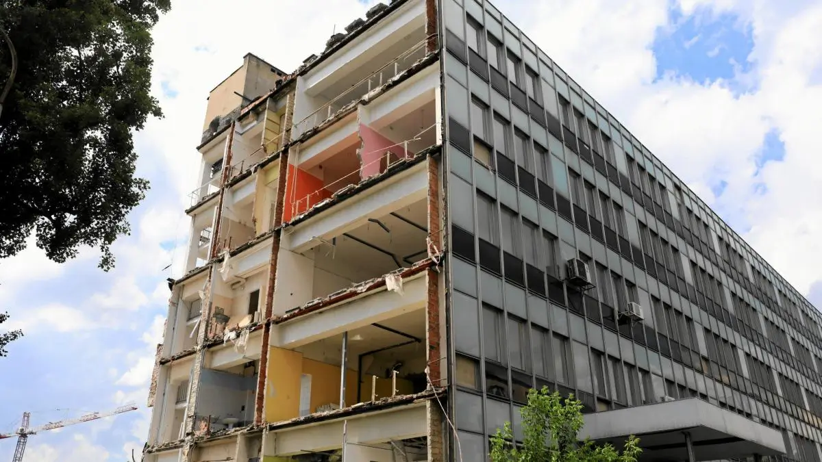 Rozbiórka budynków typu Lipsk