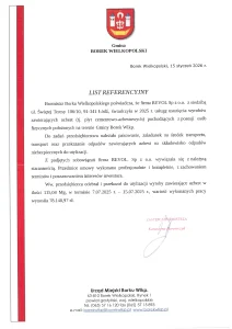 referencje firmy Revol 15.01.2026rr